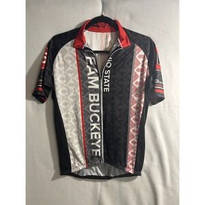 Vomax Ohio State‎ University Team Buckeye Pelotonia Cycling Jersey Mens Medium
